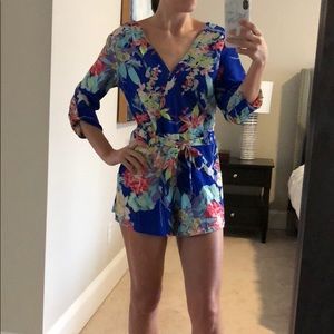 Fun floral romper